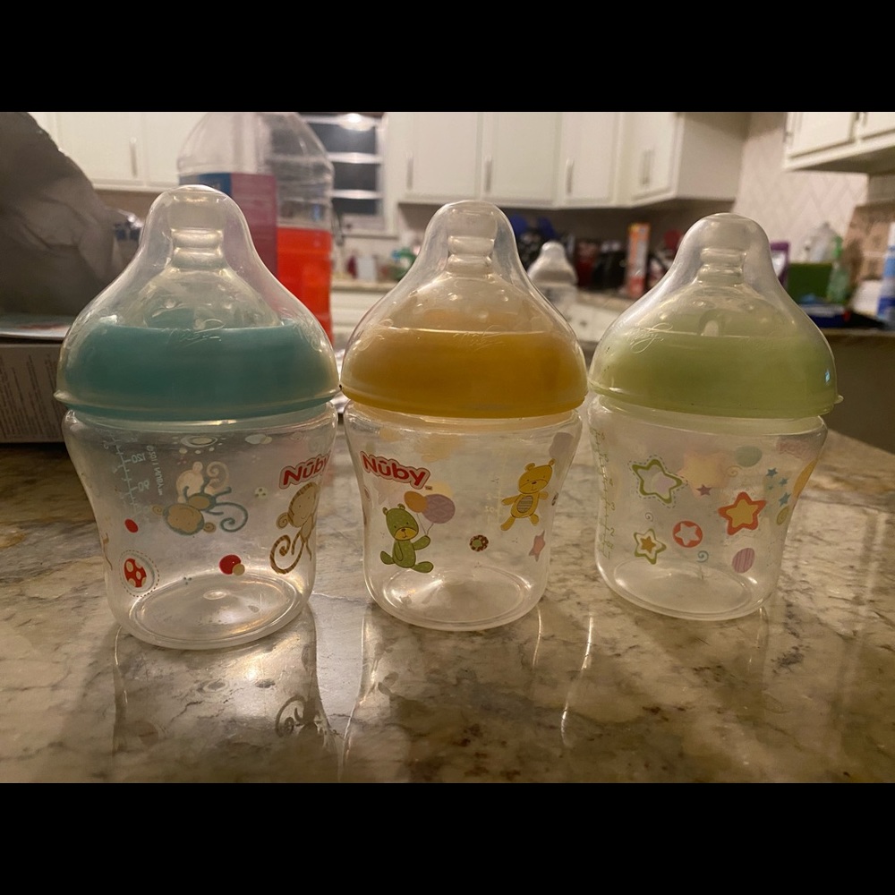 Nuby 4 oz bottles